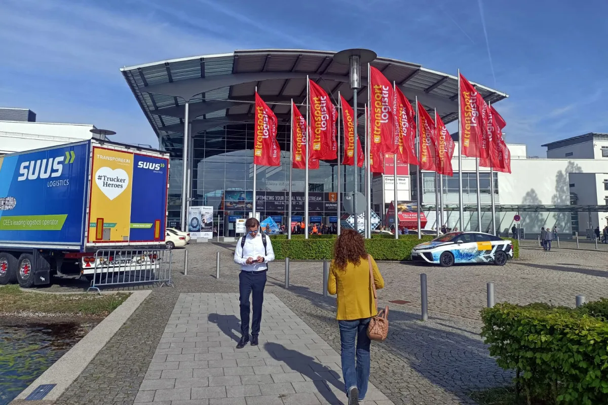Transport from a Unique Perspective: Crasta at Transport Logistic 2023 in Munich.